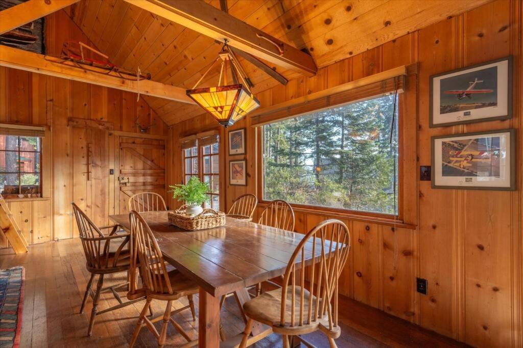 Coziest Cabin In Tahoe W Stone Fireplace Comfy Beds Close To Slopes & Lake Carnelian Bay المظهر الخارجي الصورة